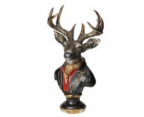 Dekoria Dekorace Lord Deer 30x22x58cm, 30 x 22 x 58 cm