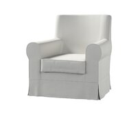 Dekoria Potah na křeslo IKEA Ektorp Jennylund, světlá holubí šeď, kØeslo Ektorp Jennylund, Etna, 705-90