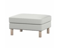 Dekoria Potah na podnožku IKEA Karlstad, světlá holubí šeď, potah na podnožku Karlstad, Etna, 705-90