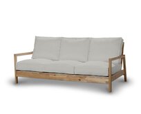 Dekoria Potah na pohovku IKEA  Lillberg 3-místná nerozkládací, světlá holubí šeď, pohovka Lillberg 3-místná, Etna, 705-90