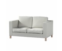 Dekoria Potah na pohovku IKEA  Karlanda 2-místná, krátký, světlá holubí šeď, pohovka Karlanda 2-místná, Etna, 705-90