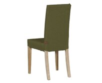 Dekoria Potah na židli IKEA Harry, krátký, olivová zelená, židle Harry, Etna, 161-26
