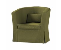 Dekoria Potah na křeslo IKEA Ektorp Tullsta, olivová zelená, křeslo Ektorp Tullsta, Etna, 161-26