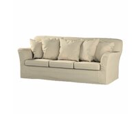 Dekoria Potah na pohovku IKEA  Tomelilla 3-místná nerozkládací, šedobéžový šenil, pohovka Tomelilla 3-místná, City, 704-80