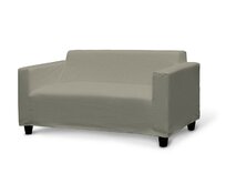 Dekoria Potah na pohovku Klobo, šedobéžový šenil, sofa Klobo, City, 704-80