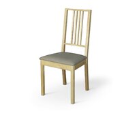 Dekoria Potah na sedák židle Börje, šedobéžový šenil, potah sedák židle Börje, City, 704-80