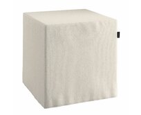 Dekoria Sedák Cube - kostka pevná 40x40x40, světle šedá směs, 40 x 40 x 40 cm, Loneta, 133-65