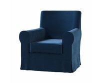 Dekoria Potah na křeslo IKEA Ektorp Jennylund, tmavě modrá, kØeslo Ektorp Jennylund, Velvet, 704-29