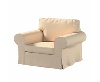 Dekoria Potah na křeslo IKEA Ektorp, béžová, křeslo Ektorp, Living, 106-17