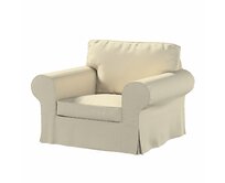 Dekoria Potah na křeslo IKEA Ektorp, ecru, křeslo Ektorp, Chenille, 162-06