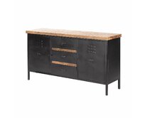 Dekoria Komoda Factory 155x40,5x85cm, 155 x 40,5 x 85 cm