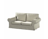Dekoria Potah na pohovku IKEA Ektorp 2-místná rozkládací  NOVÝ MODEL 2012, písek, Ektorp 2-m rozkl. od 2012, Madrid, 162-22