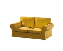 Dekoria Potah na pohovku IKEA Ektorp 2-místná rozkládací  NOVÝ MODEL 2012, medová, Ektorp 2-m rozkl. od 2012, Ingrid, 705-46