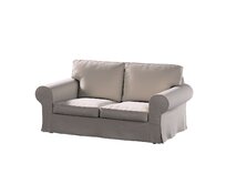 Dekoria Potah na pohovku IKEA Ektorp 2-místná rozkládací  NOVÝ MODEL 2012, béžová , Ektorp 2-m rozkl. od 2012, Ingrid, 705-44