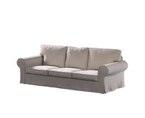 Dekoria Potah na pohovku IKEA  Ektorp 3-místná, nerozkládací, béžová , pohovka Ektorp 3-místná, nerozkládací, Ingrid, 705-44