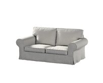 Dekoria Potah na pohovku IKEA  Ektorp 2-místná, nerozkládací, szaro-beżowy, pohovka Ektorp 2-místná, Madrid, 162-03