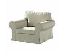 Dekoria Potah na křeslo IKEA Ektorp, písek, křeslo Ektorp, Madrid, 162-22