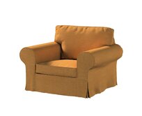Dekoria Potah na křeslo IKEA Ektorp, med, křeslo Ektorp, Chenille, 162-27
