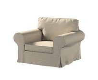Dekoria Potah na křeslo IKEA Ektorp, béžová, křeslo Ektorp, Living II, 162-08