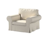 Dekoria Potah na křeslo IKEA Ektorp, světle béžová, křeslo Ektorp, Living II, 162-36