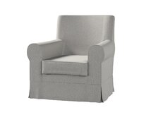 Dekoria Potah na křeslo IKEA Ektorp Jennylund, szaro-beżowy, kØeslo Ektorp Jennylund, Madrid, 162-03