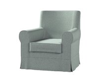 Dekoria Potah na křeslo IKEA Ektorp Jennylund, béžová a eukalyptová, kØeslo Ektorp Jennylund, Madrid, 162-04