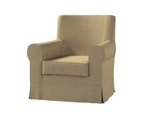 Dekoria Potah na křeslo IKEA Ektorp Jennylund, tmavě béžová, kØeslo Ektorp Jennylund, Living II, 162-09