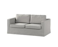 Dekoria Potah na pohovku IKEA  Karlstad 2-místná , nerozkládací, dlouhý, szaro-beżowy, pohovka Karlstad 2-místná, Madrid, 162-03