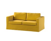 Dekoria Potah na pohovku IKEA  Karlstad 2-místná , nerozkládací, dlouhý, medová, pohovka Karlstad 2-místná, Ingrid, 705-46