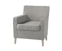 Dekoria Potah na křeslo IKEA Karlstad, szaro-beżowy, Potah na křeslo Karlstad, Madrid, 162-03