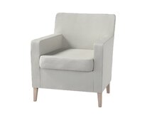 Dekoria Potah na křeslo IKEA Karlstad, šedá, Potah na křeslo Karlstad, Living II, 162-37