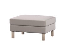 Dekoria Potah na podnožku IKEA Karlstad, béžová , potah na podnožku Karlstad, Ingrid, 705-44