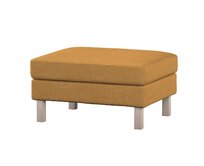 Dekoria Potah na podnožku IKEA Karlstad, med, potah na podnožku Karlstad, Chenille, 162-27