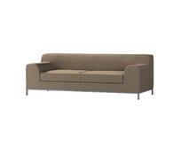 Dekoria Potah na pohovku IKEA  Kramfors 3-místná, béžová melanž, pohovka Kramfors 3-místná, Madrid, 162-29