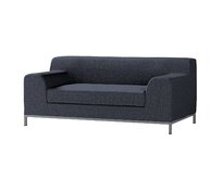 Dekoria Potah na pohovku IKEA  Kramfors 2-místná, tmavě modrá melanž, pohovka Kramfors 2-místná, Madrid, 162-30