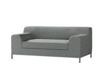 Dekoria Potah na pohovku IKEA  Kramfors 2-místná, modrá melanž, pohovka Kramfors 2-místná, Madrid, 162-32