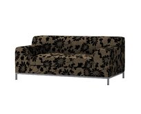 Dekoria Potah na pohovku IKEA Kramfors 2-místná, béžová a černá, pohovka Kramfors 2-místná, Living II, 162-11