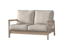 Dekoria Potah na pohovku IKEA  Lillberg 2-místná nerozkládací, šedobéžová melanž, pohovka Lillberg 2-místná, Madrid, 162-28