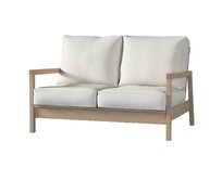 Dekoria Potah na pohovku IKEA Lillberg 2-místná nerozkládací, světle šedá, pohovka Lillberg 2-místná, Living II, 162-01