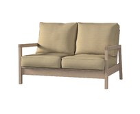 Dekoria Potah na pohovku IKEA Lillberg 2-místná nerozkládací, tmavě béžová, pohovka Lillberg 2-místná, Living II, 162-09
