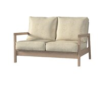 Dekoria Potah na pohovku IKEA Lillberg 2-místná nerozkládací, béžová a zlatá, pohovka Lillberg 2-místná, Living II, 162-07