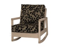 Dekoria Potah na křeslo IKEA Lillberg, béžová a černá, kØeslo Lillberg, Living II, 162-11