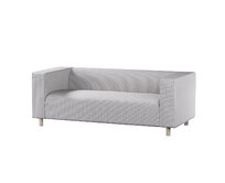 Dekoria Potah na pohovku IKEA Klippan 2-místná, béžová a modrá, pohovka Klippan 2-místná, Living II, 162-23