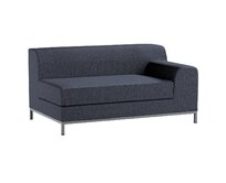 Dekoria Potah na pohovku IKEA, pravé provevedení Kramfors 2-místná, tmavě modrá melanž, pohovka Kramfors, Madrid, 162-30