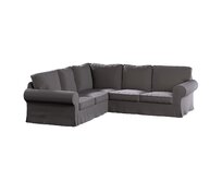 Dekoria Potah na pohovku IKEA  Ektorp rohová, hnědá, pohovka Ektorp rohová, Ingrid, 705-45