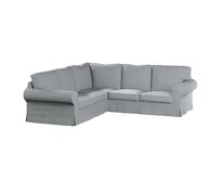 Dekoria Potah na pohovku IKEA  Ektorp rohová, šedá, pohovka Ektorp rohová, Amsterdam, 704-55