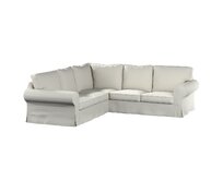 Dekoria Potah na pohovku IKEA  Ektorp rohová, světle šedá, pohovka Ektorp rohová, Living II, 162-01
