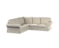 Dekoria Potah na pohovku IKEA  Ektorp rohová, světle béžová, pohovka Ektorp rohová, Living II, 162-36