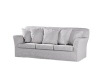 Dekoria Potah na pohovku IKEA Tomelilla 3-místná nerozkládací, béžová a modrá, pohovka Tomelilla 3-místná, Living II, 162-23