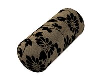 Dekoria Potah na válec IKEA Ektorp, béžová a černá, válec Ektorp  průměr 15cm, délka 35cm, Living II, 162-11